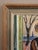 Mid-Century Modern 'Figures at the Window' Vintage Swedish Expressive Figurative Oil Painting, Framed For Sale - Image 6 of 14