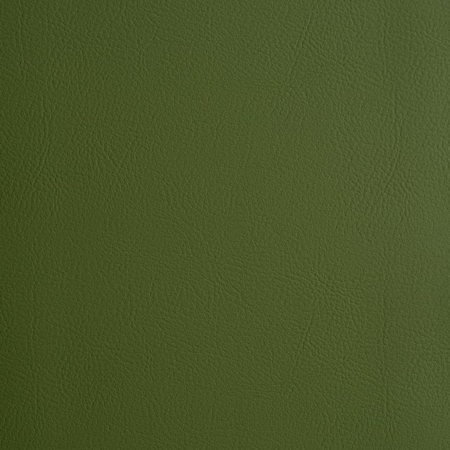 Schumacher Schumacher Vegan Leather Indoor/Outdoor Fabric In Grass For Sale - Image 4 of 5