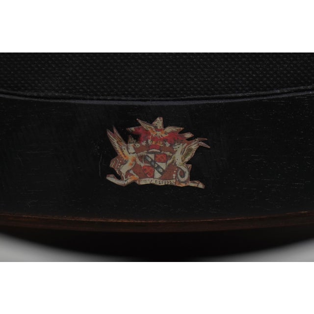 Theodore Alexander Regency Style Double Cane Back Leather Seat Chair For Sale - Image 17 of 18