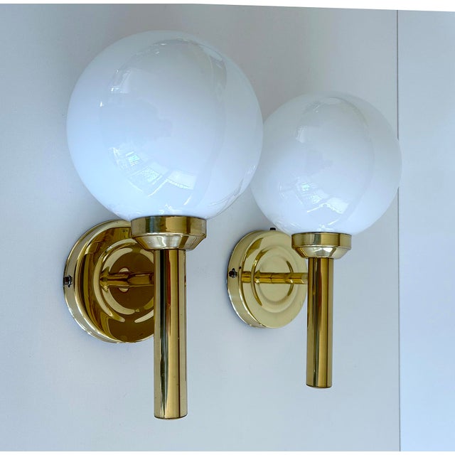 Vintage Glass Sconces from Abo Randers, 1960s, Set of 2 For Sale - Image 13 of 18