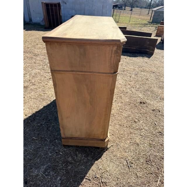 18th Century French Louis Philippe Solid Walnut Bleached Sideboard / Buffet. For Sale - Image 12 of 18