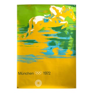 Original Olympic Poster by Otl Aicher, 1972 For Sale