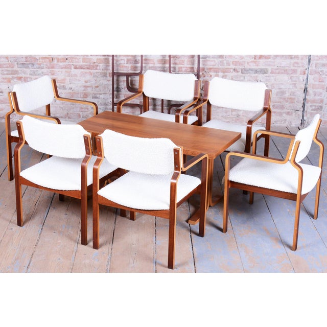 Midcentury Modern Chairs in Mahogany by Ludvik Volak, 1960s, Set of 8 For Sale - Image 12 of 18