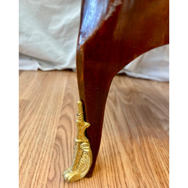 1970s French Side Table / Night Stand For Sale - Image 10 of 12