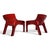 Artemide Vicario Lounge Chairs by Vico Magistretti for Artemide, 1970s, Set of 2 For Sale - Image 4 of 18