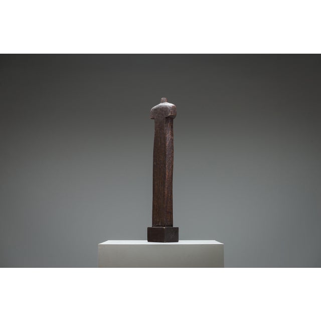 Abstract Solid Wood Torso, 1960s For Sale - Image 6 of 16