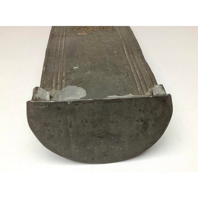 American 18th Century Punched Tin Wall Sconce For Sale - Image 3 of 6