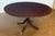 Traditional 58” Diameter Mahogany Dining/Breakfast Table by Leighton Hall - Showroom Sample For Sale - Image 11 of 11