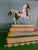 Vintage Folk Art Cast Iron Pinto Horse Sculpture Objet De Art For Sale - Image 10 of 11