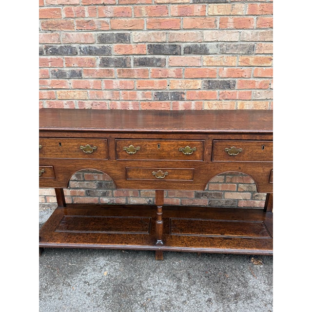 Wood 18th Century Welsh Dresser Base For Sale - Image 7 of 14