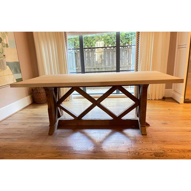 Custom Farmhouse Dining Table Chairish