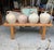 Late 19th Century Mediterranean Olive Jugs With Stand - 5 Piece Set For Sale - Image 12 of 12