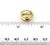 Mid 20th Century Tiffany & Co. 18k Yellow Gold Leaf Shape Small Huggie Earrings For Sale - Image 5 of 5