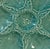 Mid-Century Modern 1950s Gien Majolica Aqua/Turquoise Oyster Plate For Sale - Image 3 of 8