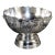 Mid 20th Century French Repoussé Silverplate Footed Champagne Urn With Grapes For Sale