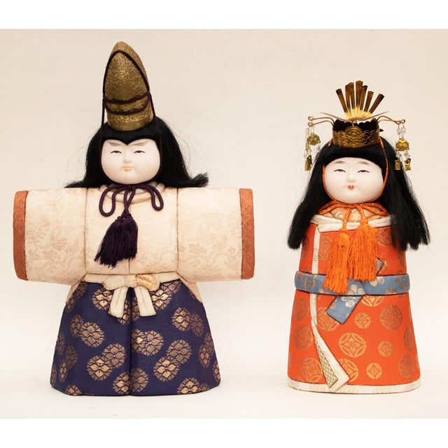 Large Late Showa to Heisei Era Japanese Decorative Hina Doll "Princess" For Sale - Image 10 of 11