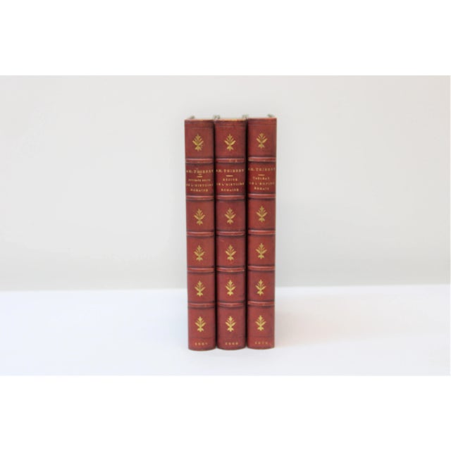 C. 19th Century Set of 3 French Books Books: AM Thierry - N'ouveaux Recits ( De L' Histoire Romaine ) AM Thierry - Recits...