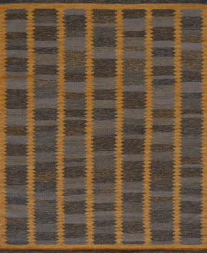 Mansour Hand-Woven Swedish Flatweave Inspired Wool Rug