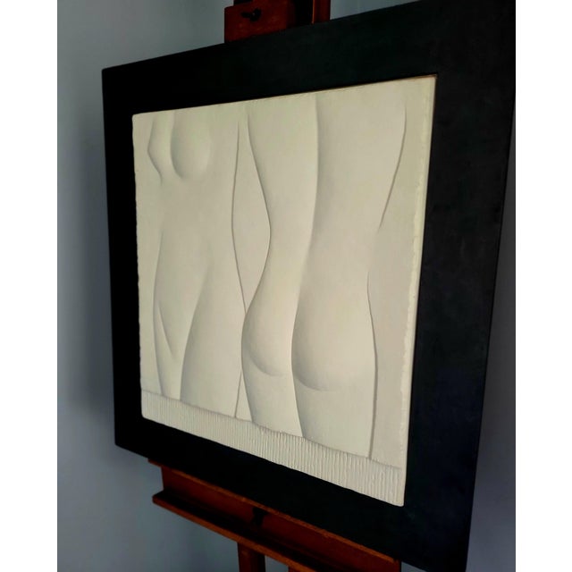 An exquisite, highly tactile contemporary modernist statement piece by acclaimed british artist tony yates rba rbsa....