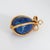 Tiffany & Co Schlumberger France Lapis Lazuli Egg Charm Vintage 18k Gold Pendant For Sale In Los Angeles - Image 6 of 7