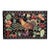 Folk Art Hand Hooked Wool Rooster Rug For Sale