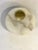 Mid 20th Century Single Italian Circular Carrara Marble Wall Sconce For Sale - Image 4 of 9