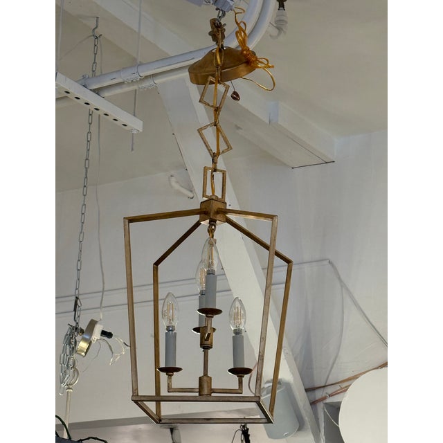 Traditional Williams Sonoma Home Darlana Lantern For Sale - Image 3 of 12