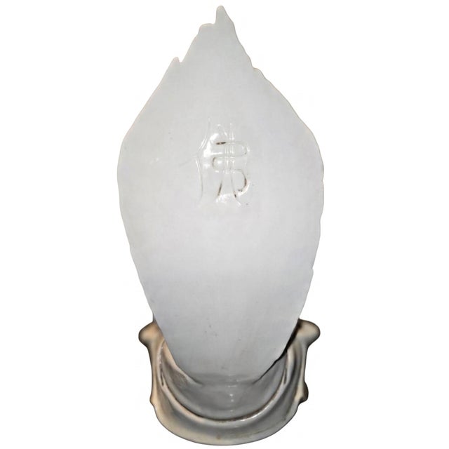 Blance De Chine Dehua Porcelain Kwan Yin/Guan Yin For Sale - Image 4 of 5