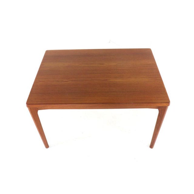 Rectangular Extendable Dining Table by Henning Kjaernulf for Vejle For Sale - Image 11 of 15