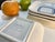 1990s Nautica Signature Tablewares Square Dessert Plates - Set of 4 For Sale - Image 5 of 5