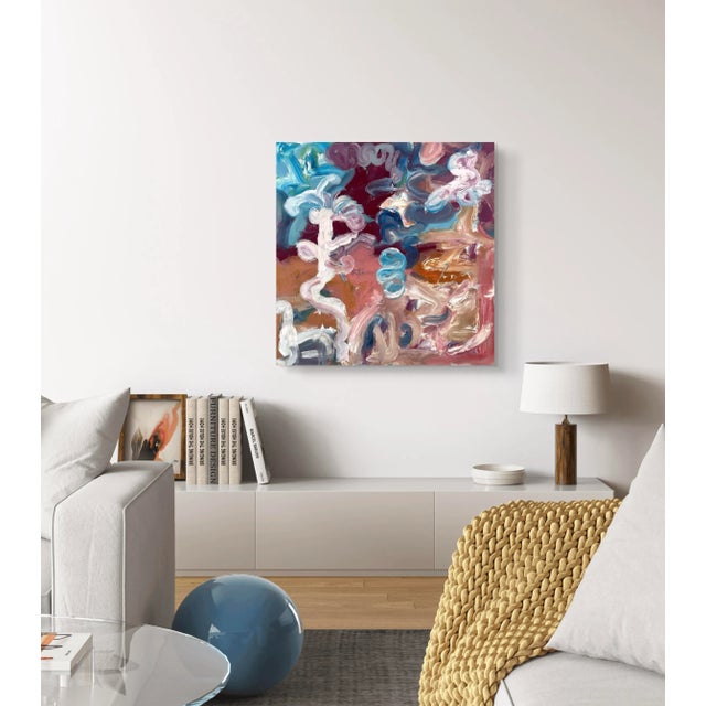 Matthew Izzo Oil Painting on Canvas 20" X 20" For Sale In New York - Image 6 of 7