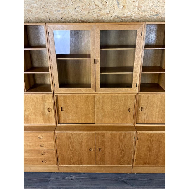 Teak Shelving System Wall Unit Bookshelf from Hg Furniture Denmark, 1960s For Sale - Image 6 of 18