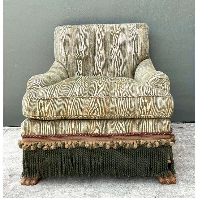 Vintage Lions Paw Lounge Chair For Sale - Image 9 of 18