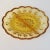 1970s 1970 Anchor Hocking Amber Glass Relish Dish For Sale - Image 5 of 9