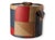 Midcentury Patchwork Leather Ice Bucket For Sale - Image 4 of 8