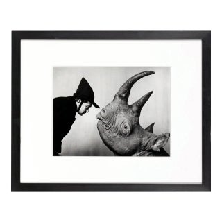 Framed Editioned Dali Photograph by Philippe Halsman For Sale