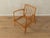 Wood Vintage Blue Armchair, 1960s For Sale - Image 7 of 8