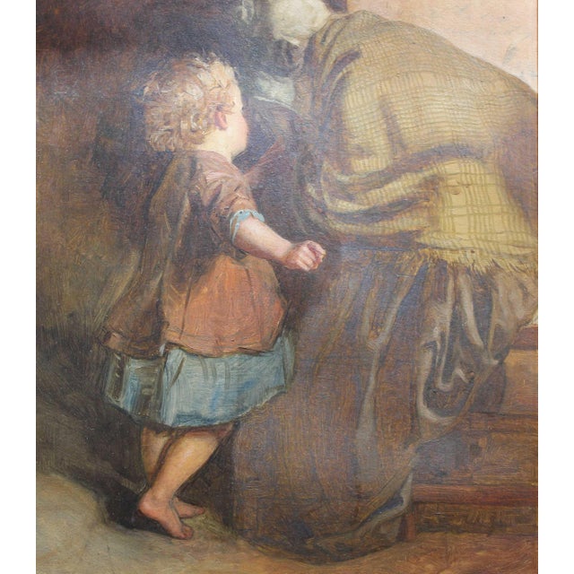 Bring timeless elegance to the room with this poignant and sentimental art work by Scottish artist John Faed. The work...