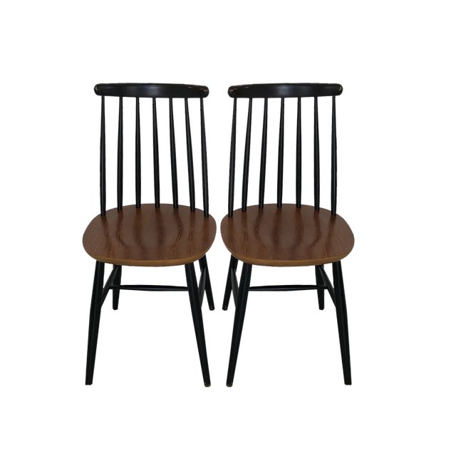 Set of Fanett Chairs by Ilmari Tapiovaara, 1970s For Sale