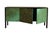 Contemporary Loop Sideboard in Emerald and Gold by Coucou Manou For Sale - Image 3 of 5