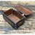 Vintage Handcrafted Leather Trinket Box For Sale - Image 4 of 12