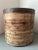 Mid-Century Modern Vintage Italian Rattan Basket With Copper Rim For Sale - Image 3 of 13