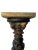 Single Traditional Spanish Architectural Solomonic pedestal, made in the 18th Century. It is carved with Corinthian...