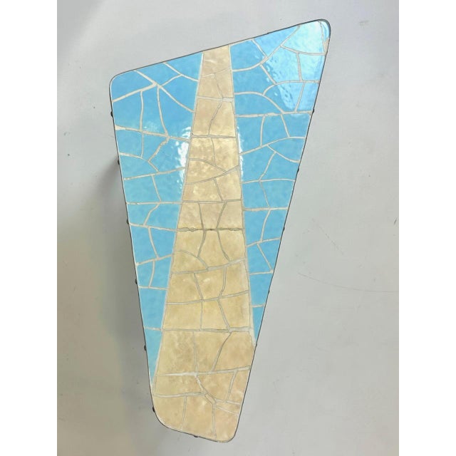 Mid-Century German Side Table with Ceramic Top, 1970s For Sale - Image 9 of 14