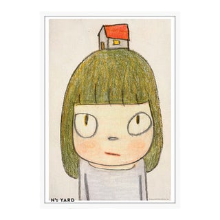 Yoshitomo Nara, Thinking My Home, 2021 - White Frame For Sale