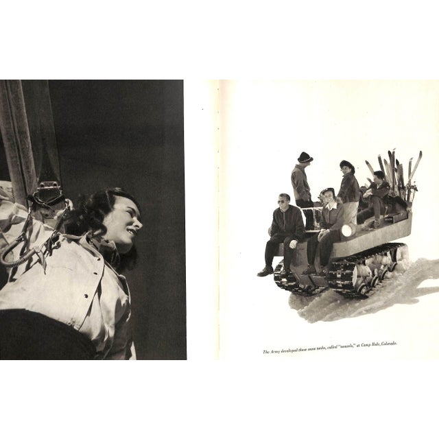 Paper "Skiing... East and West" Book 1946 Fischer, Helene [Photographed By] For Sale - Image 7 of 11