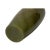 Natural Olive Green Brown MIX Stone Carved Round Display Vase For Sale In San Francisco - Image 6 of 7