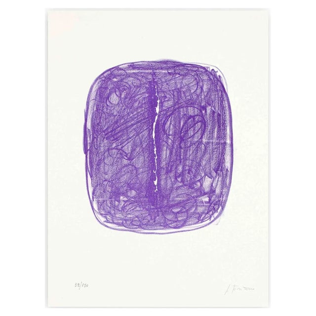 Lucio Fontana, Space Concept, Lithograph, 1967 For Sale