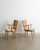 Swedish Modern Wooden 510 Armchairs in Pine by Göran Malmvall for Svensk Fur, 1940s, Set of 2 For Sale - Image 3 of 7