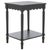 Heaven Scalloped Accent Table in Matte Black For Sale In Philadelphia - Image 6 of 8